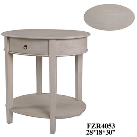 Oval Accent Table